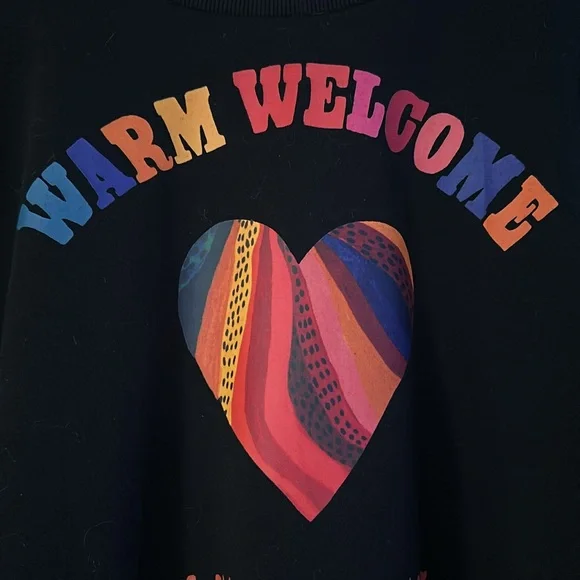 FARM RIO Warm Welcome Cropped Sweatshirt - Picture 3 of 3